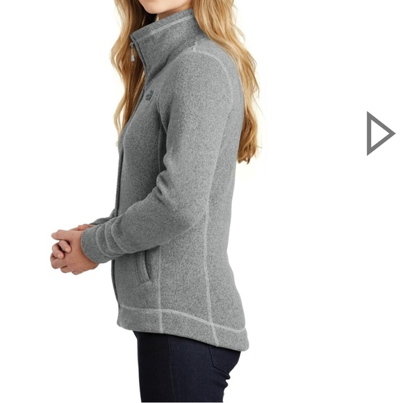 The North Face - Ladies Sweater Fleece Jacket gray medium size - Picture 5 of 5